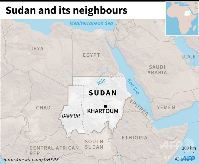 武装した男500人が町を襲撃、60人超死亡 スーダン・ダルフール