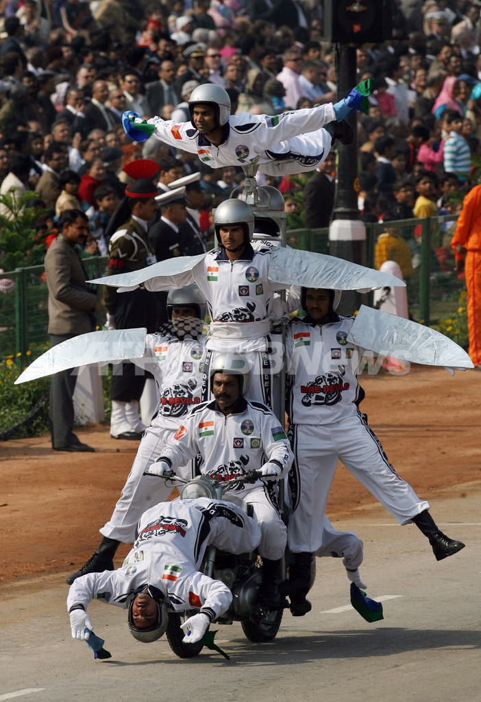 60回目のインド共和国記念日、厳戒の中で盛大な式典