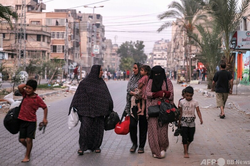 ガザ地区避難民、26万人超に 国連