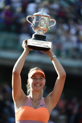 シャラポワが2年ぶり2度目の優勝、全仏オープン 写真35枚 国際ニュース