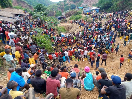 豪雨で氾濫、金鉱山に水 約50人死亡か コンゴ民主共和国 写真2枚 国際