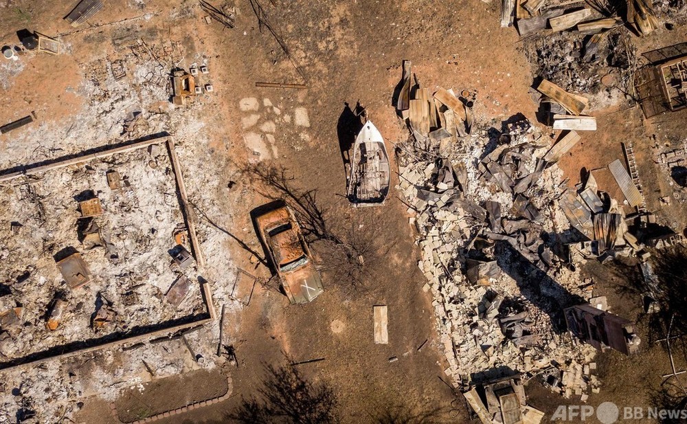 メタヴィティスカルファイヤー 米加州山火事「ディキシー」の爪痕 写真19枚 国際ニュース