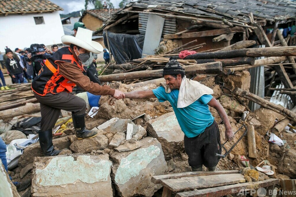 ペルー北部のアマゾンでm7 5地震 写真3枚 国際ニュース Afpbb News
