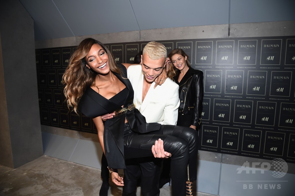 「Balmain x H&M」ローンチイベントNYで開催、大勢のセレブも出席