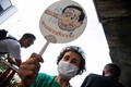 タイ・バンコクで総選挙の延期に抗議する人々（2019年1月6日撮影）。(c)Jewel SAMAD / AFP