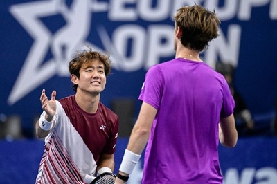 西岡良仁は敗退、ティエムが第1シード破り4強 ヨーロピアンOP