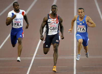 チェンバース 男子100メートルを快勝、欧州チーム選手権