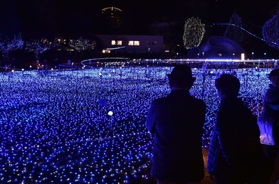 東京ミッドタウンのXmasイルミネーション