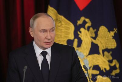 リビア沖でロシア産LNG運搬船に無人艇攻撃 プーチン氏、ウクライナの「テロ攻撃」と非難