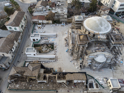 文化財破壊に激しい抗議、キプロス正教会の大聖堂建設で