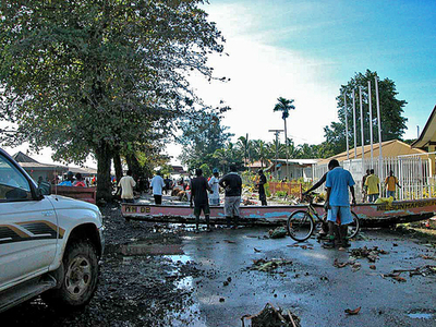 ソロモン諸島地震、救援活動は難航 - ソロモン諸島