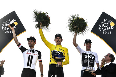 トーマスのツール優勝トロフィー盗まれる、英の自転車イベントで