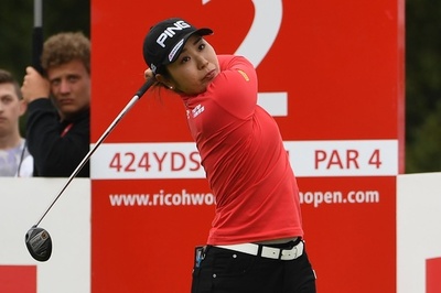 比嘉は3打差4位Tで最終日へ、ファトラム単独首位守る 全英女子OP