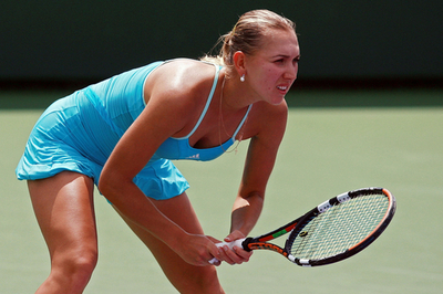 ベスニナ リホフツェワを破り2回戦へ進出