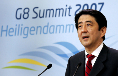 安倍首相、「次回G8でも温暖化問題討議を最優先」