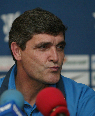 ＜サッカー UEFA杯＞ラモス監督 ステアウア・ブカレスト戦を控え会見 - ルーマニア