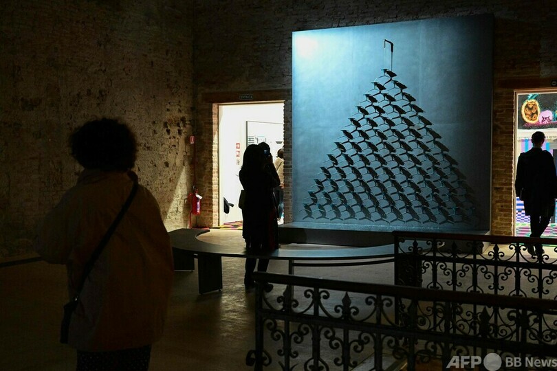 ベネチアビエンナーレ、戦時のアートの役割を問う ウクライナ館