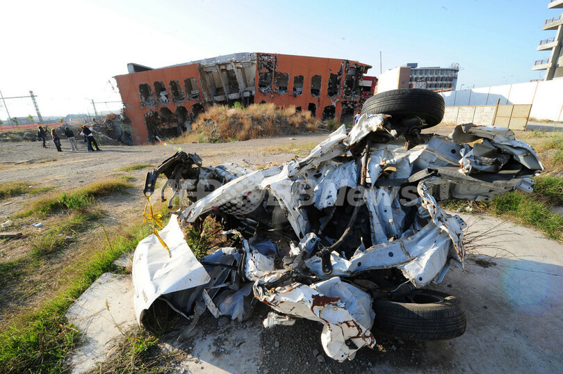 チリ大地震・津波から1年、被災地で追悼式典 進まぬ復興