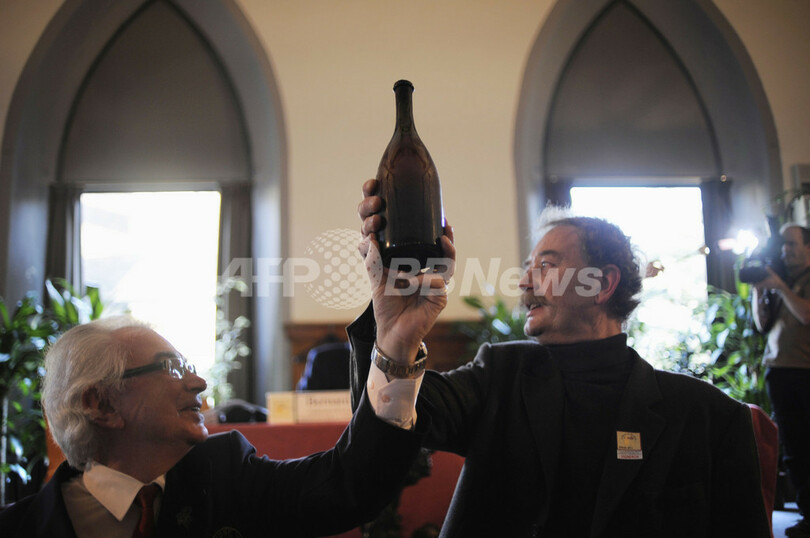 落札額640万円のワイン、1774年のビンテージ フランス