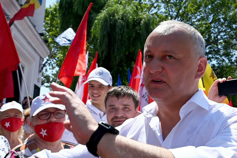 モルドバ、親ロシア派前大統領を拘束 国家反逆などの容疑