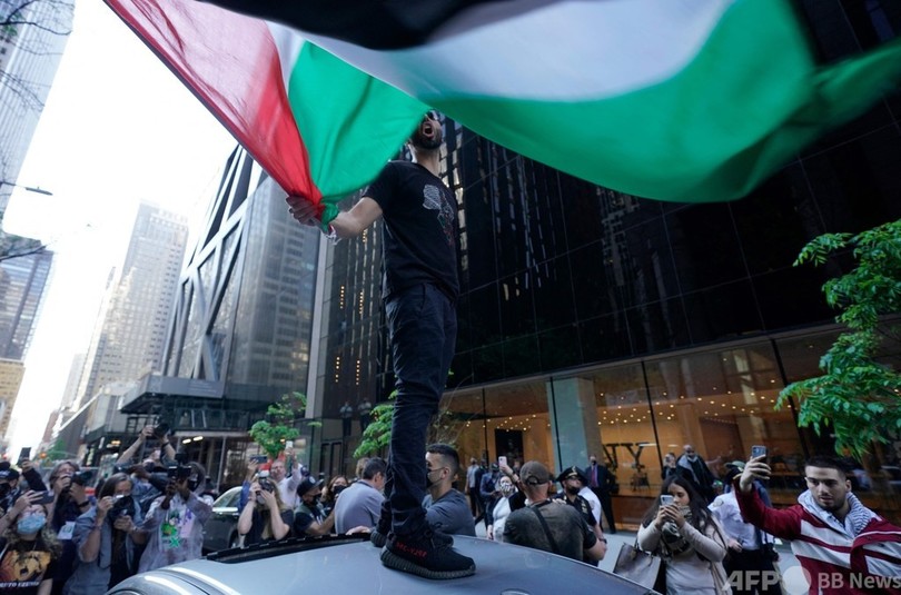 「フリー・パレスチナ」 全米各地でパレスチナ連帯デモ