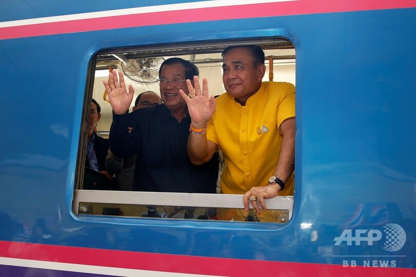 カンボジアとタイを結ぶ鉄道 45年ぶりに開通 写真4枚 国際ニュース Afpbb News