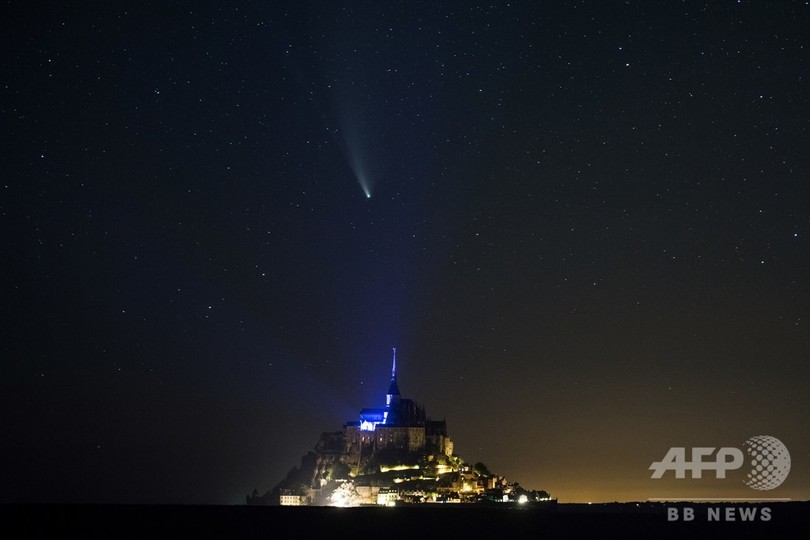 ネオワイズ彗星 各地で観測 肉眼で見える明るさ 写真42枚 国際ニュース Afpbb News