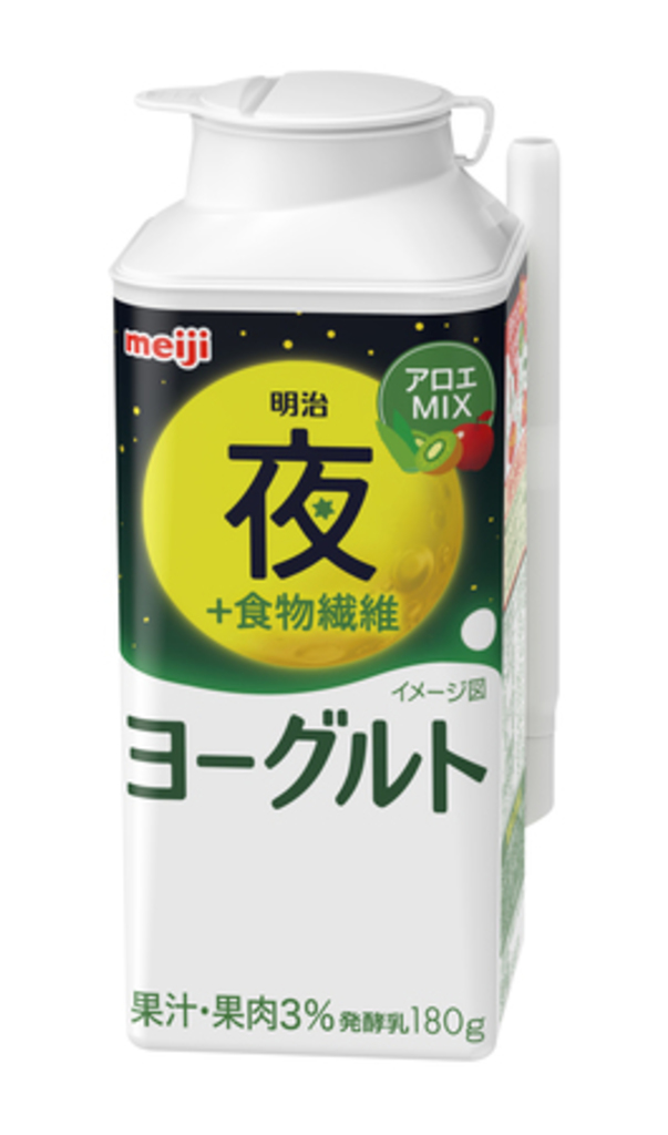 夜、カラダ喜ぶ栄養が入ったのむヨーグルト「明治夜 +食物繊維ヨーグルト」「明治夜 +鉄分ヨーグルト」 夜、カラダ喜ぶ栄養が入ったのむヨーグルト「明治夜 +食物繊維ヨーグルト」「明治夜 +鉄分ヨーグルト」
