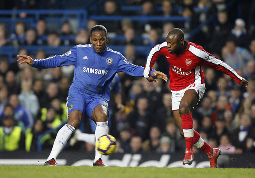 激レア08-09チェルシー ドログバ プレミアリーグ仕様 M