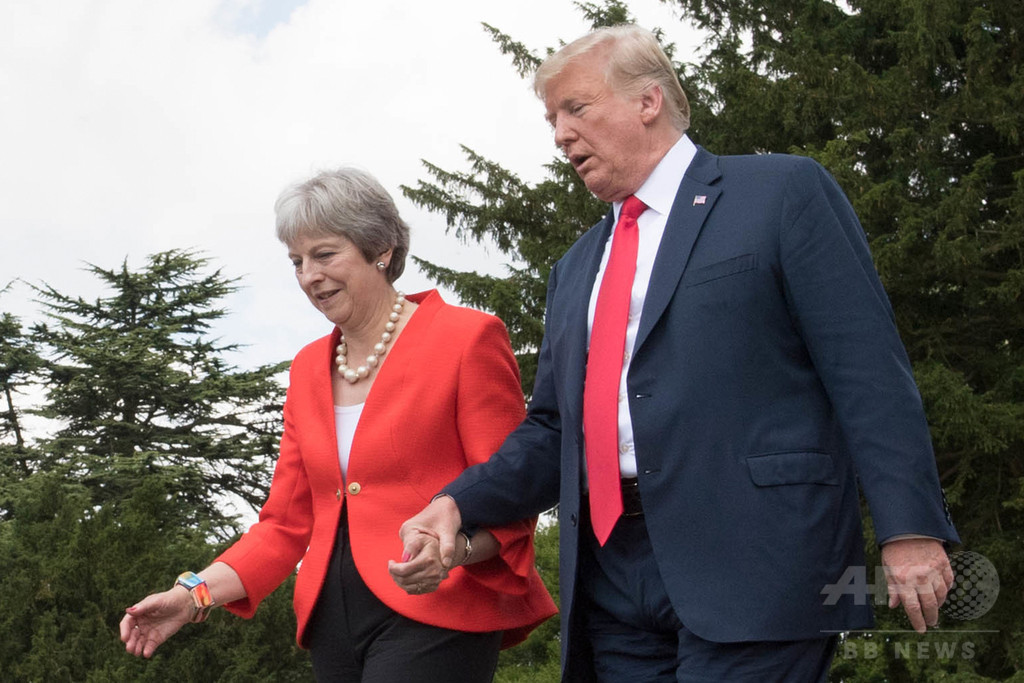 トランプ氏、ブレグジットで「EUを訴えろ」と提言 英首相が暴露 トランプ氏、ブレグジットで「EUを訴えろ」と提言 英首相が暴露