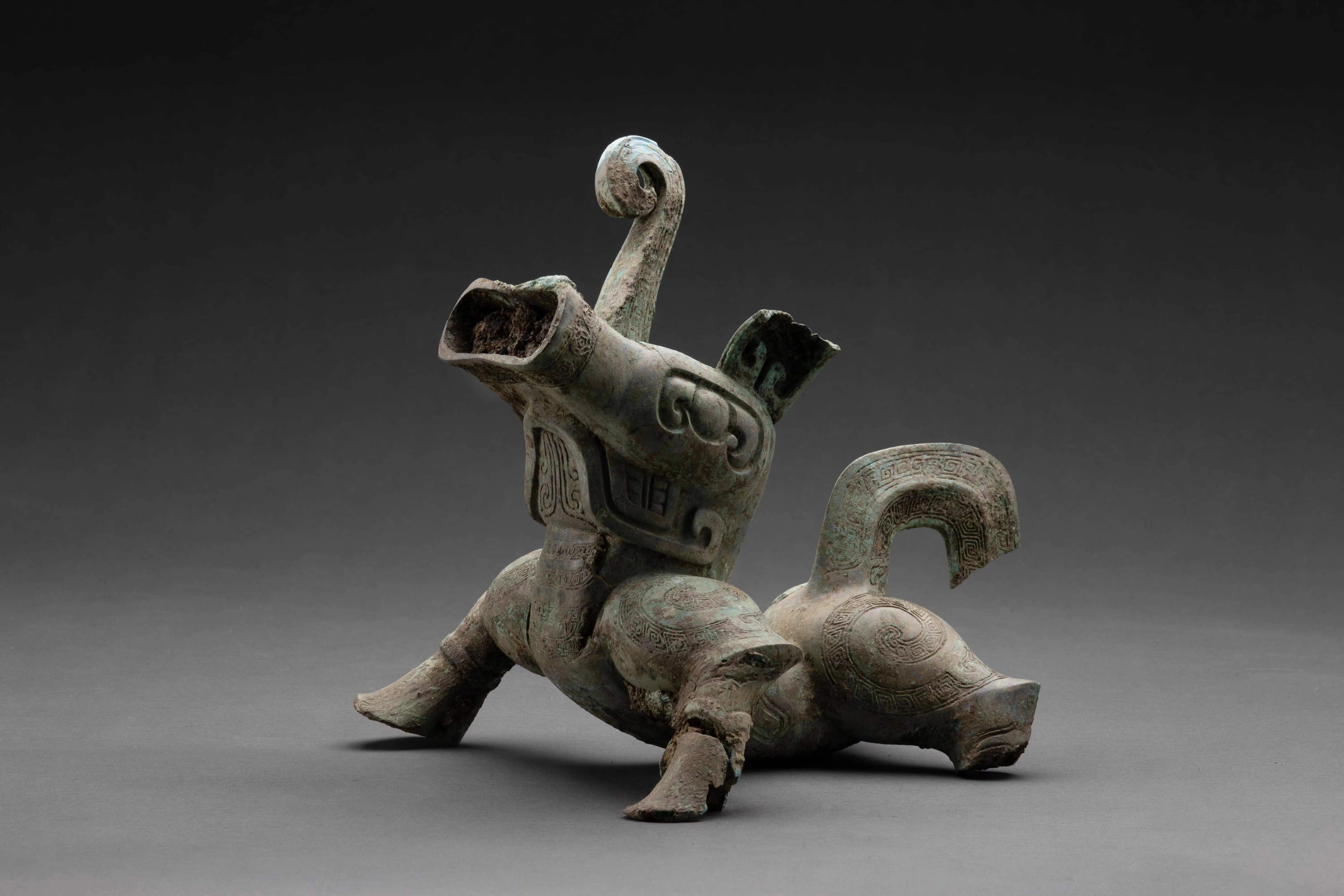 三星堆遺跡出土の青銅神獣、初の一般公開 四川省宜賓市 写真16枚 国際 