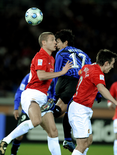 マンチェスター ユナイテッド ガンバ大阪下し決勝進出 08クラブw杯 写真45枚 国際ニュース Afpbb News