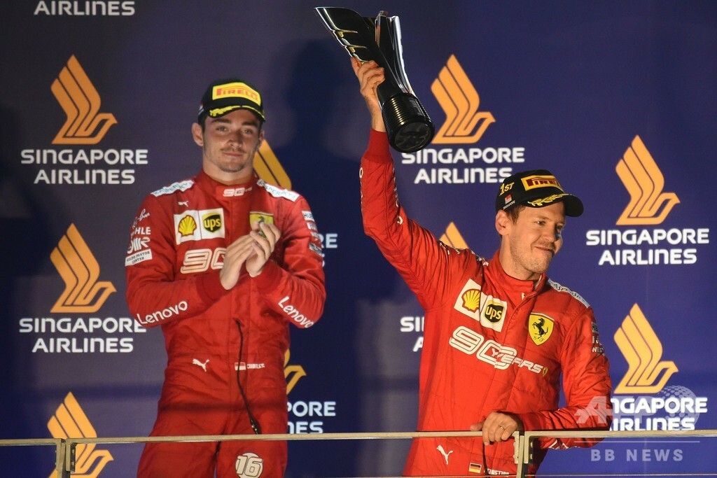 ベッテルが今季初優勝でフェラーリがワンツー、シンガポールGP 写真10