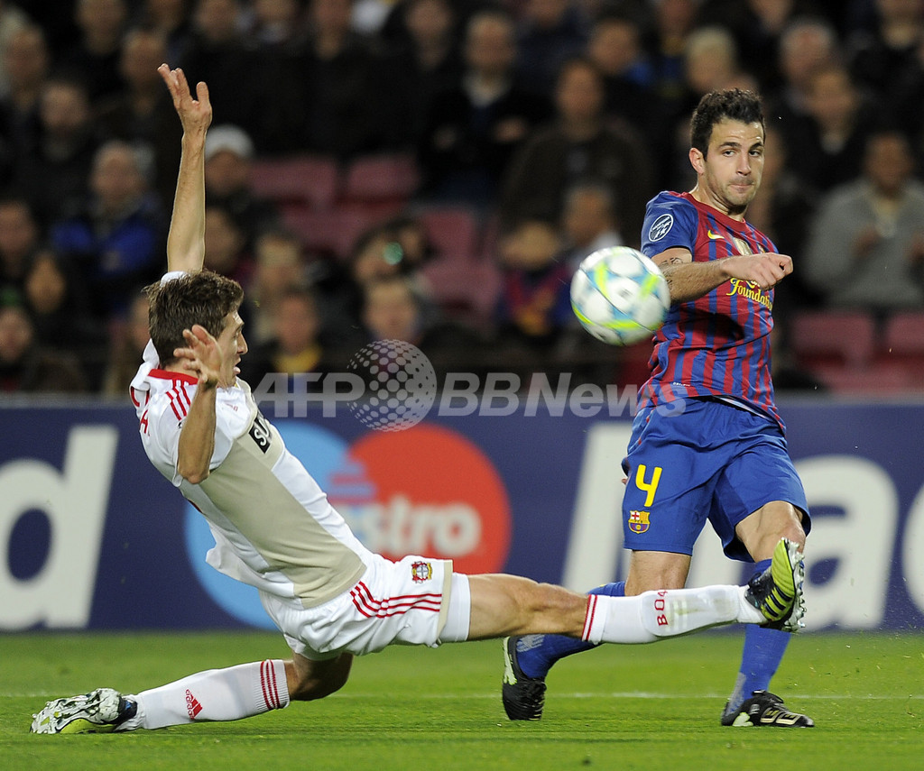 FCバルセロナが準々決勝進出、メッシが5得点 欧州CL 写真20枚