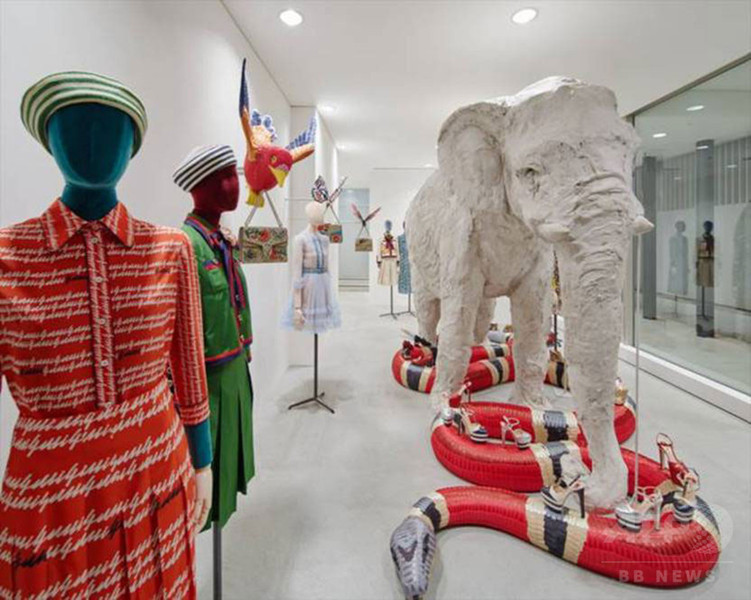 グッチ ガーデン、ドーバー ストリート マーケットで展示