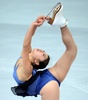 13-14フィギュアスケート（GP）シリーズ最終戦、ロシア杯（2013 Cup of Russia）女子シングル・ショートプログラム（SP）。演技に臨む長洲未来（Mirai Nagasu、2013年11月22日撮影）。(c)AFP/YURI KADOBNOV