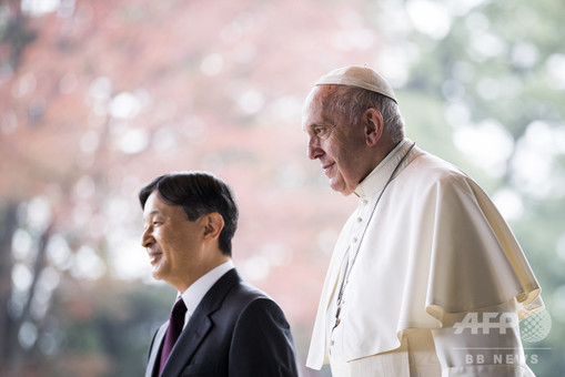 写真特集】ローマ教皇訪日 写真17枚 国際ニュース：AFPBB News