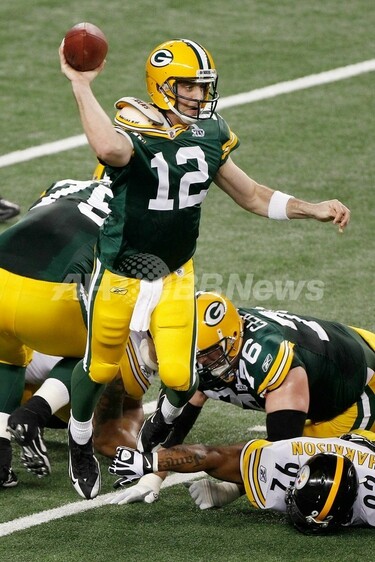 NFLスーパーボウル、パッカーズがスティーラーズ破り優勝 写真15枚