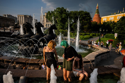 モスクワ、1日のコロナ死者114人 過去最多