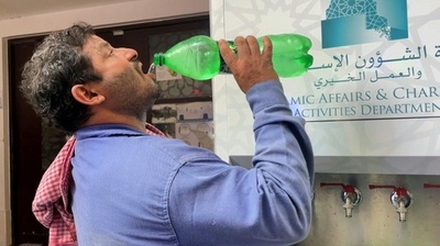 字幕:酷暑で「仕事にならない」 中東湾岸地域