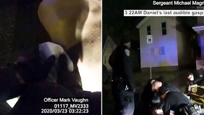 黒人男性が窒息死、警察にフードかぶせられ 米NY州