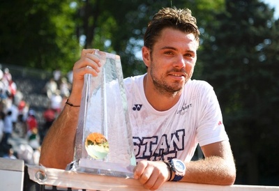 ワウリンカが逆転でジュネーブOP連覇、全仏に弾み