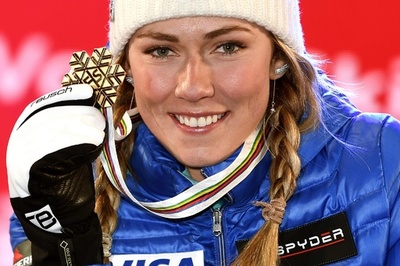 シフリンが女子回転で3連覇、アルペン世界選手権