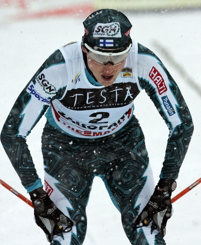 ＜ノルディックスキー複合 06-07W杯・第14戦＞マンニネン 前半・距離を終え首位に立つ - ポーランド