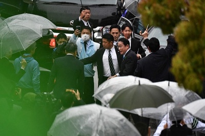 'Gunpowder' found at home of Japan PM blast suspect: media