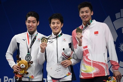 日本競泳陣が金メダルラッシュ、池江5冠は持ち越し アジア大会