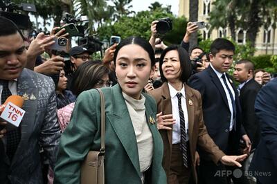 タイ憲法裁、ペートンタン首相に一時職務停止命令