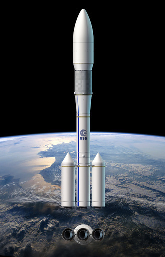 欧州の次世代ロケット「アリアン6」、最終デザイン決まる
