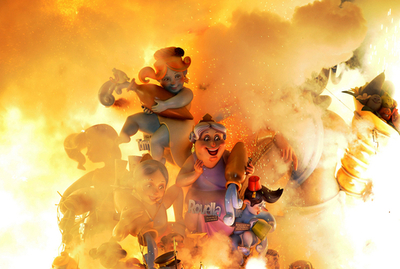 スペインの火祭り「ファリャス」最終日