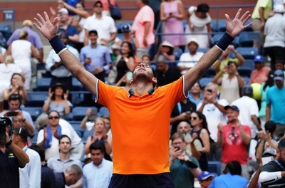 デルポトロ4強、「キャリア最高のテニス」で地元米国勢の夢破る